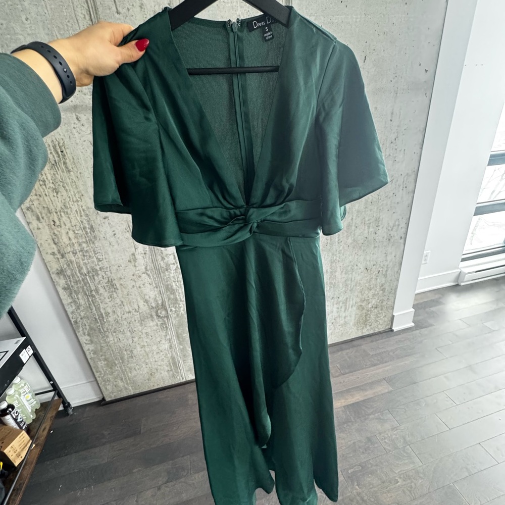 Dark Green Women's Dress